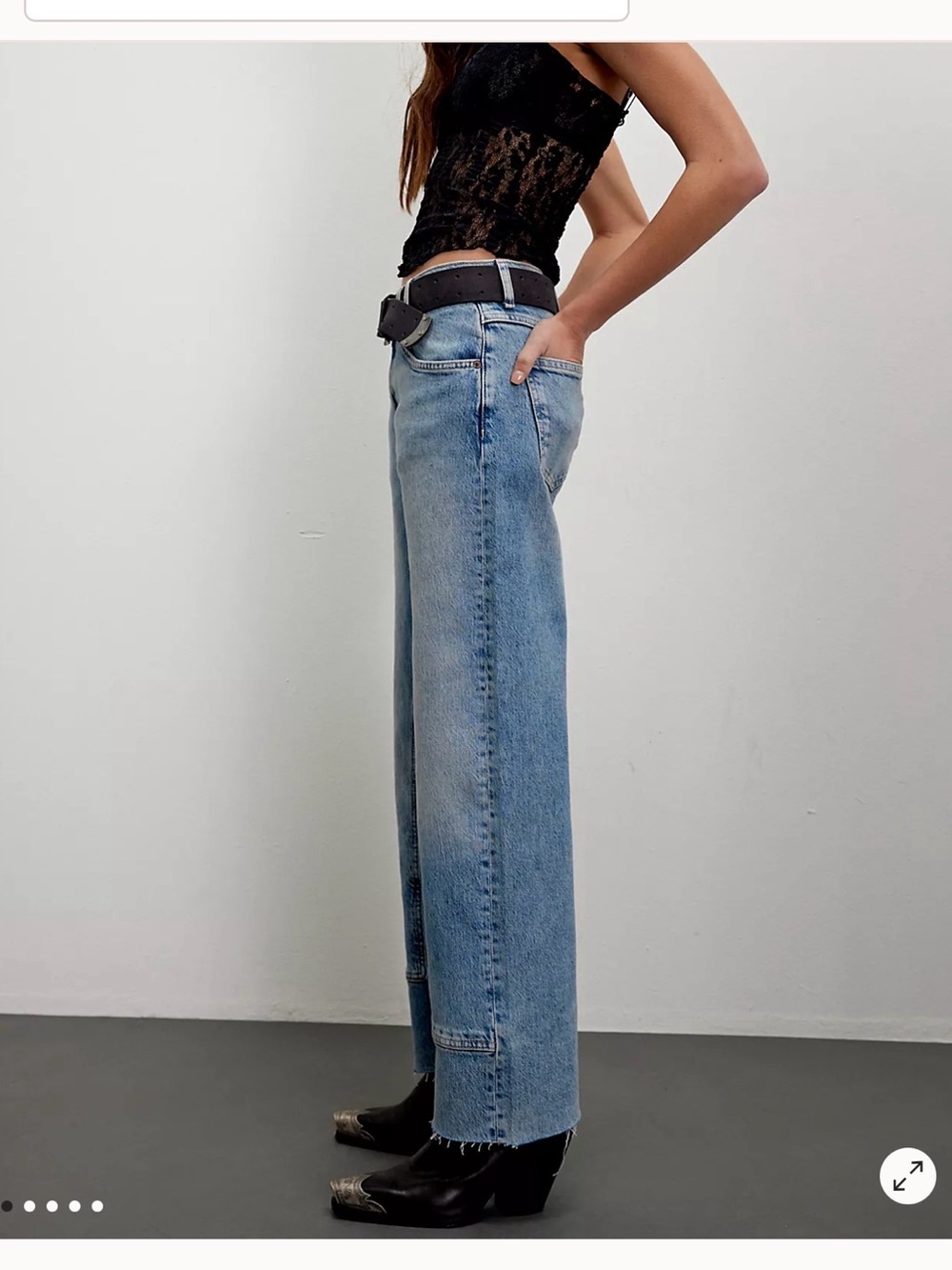We The Free Risk Taker Mid-Rise Jeans